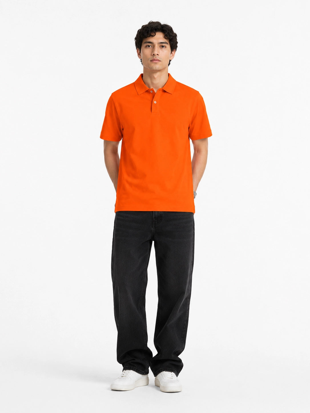 ORANGE - POLO TSHIRT