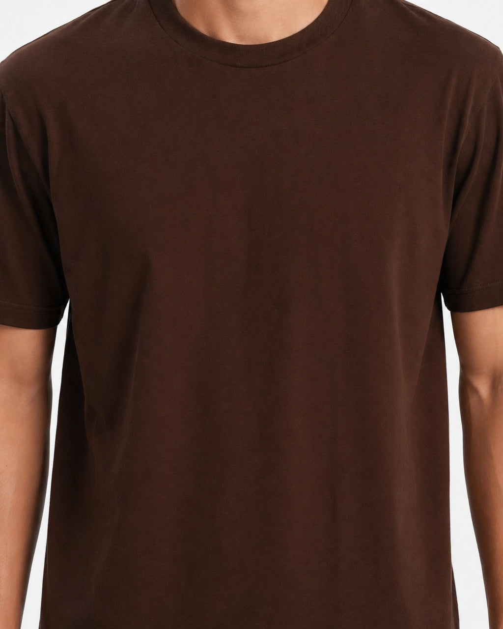 BROWN - REGULAR FIT TSHIRT