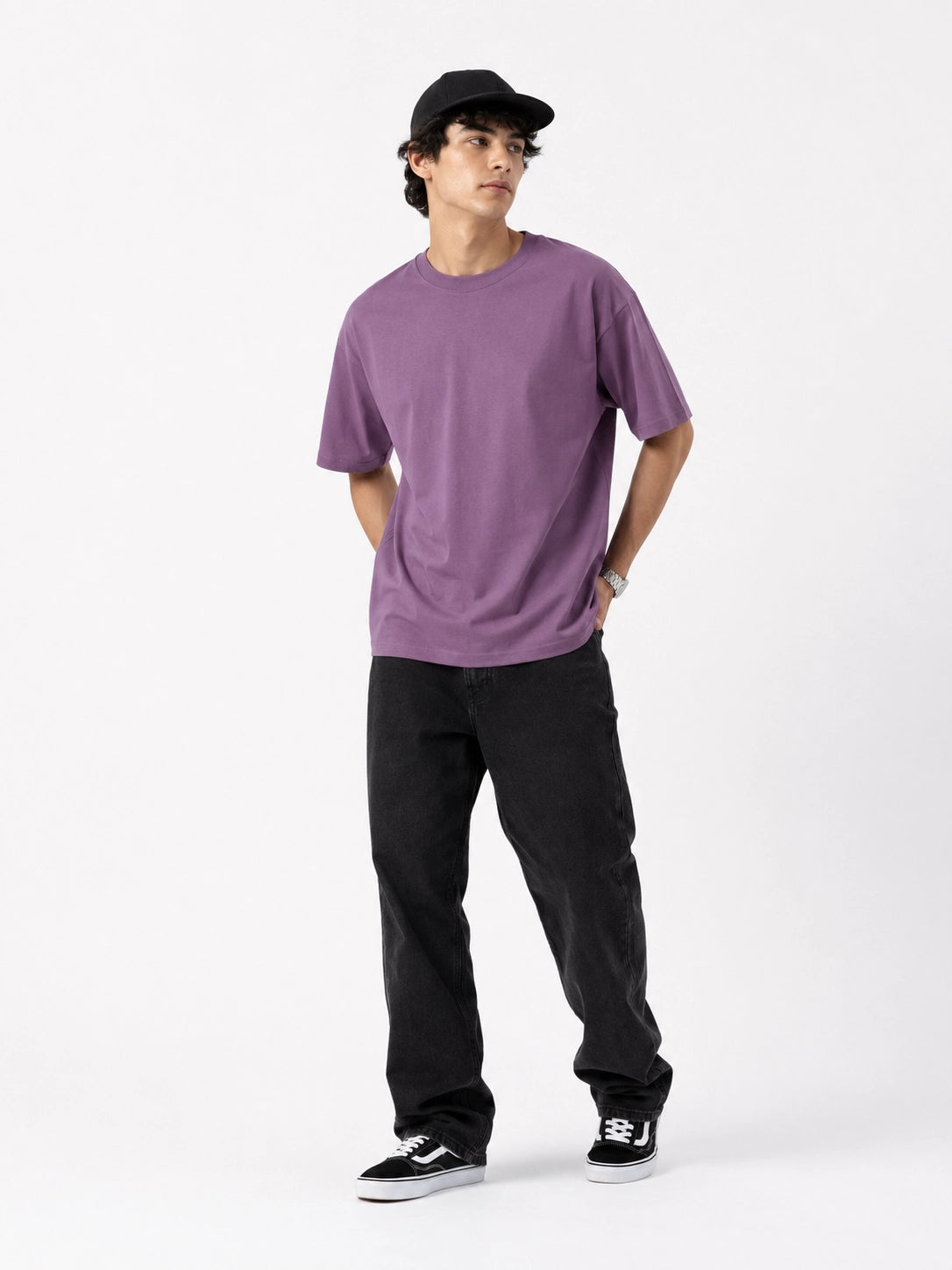 LAVENDER - OVERSIZED CLASSIC T-SHIRT