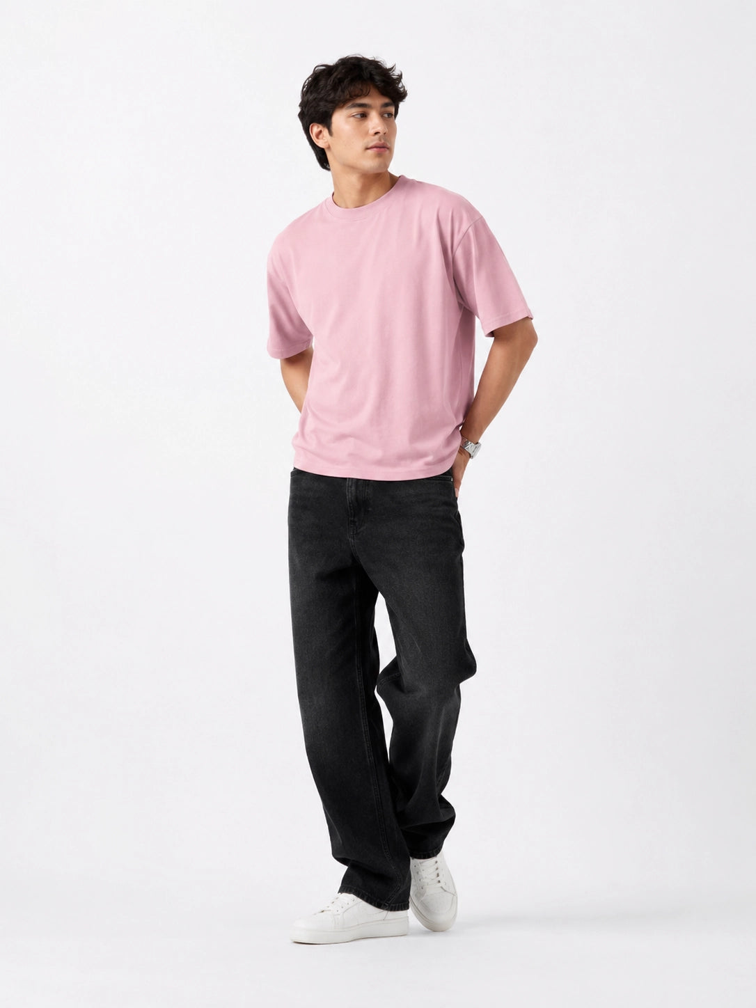 BABY PINK - OVERSIZED CLASSIC T-SHIRT