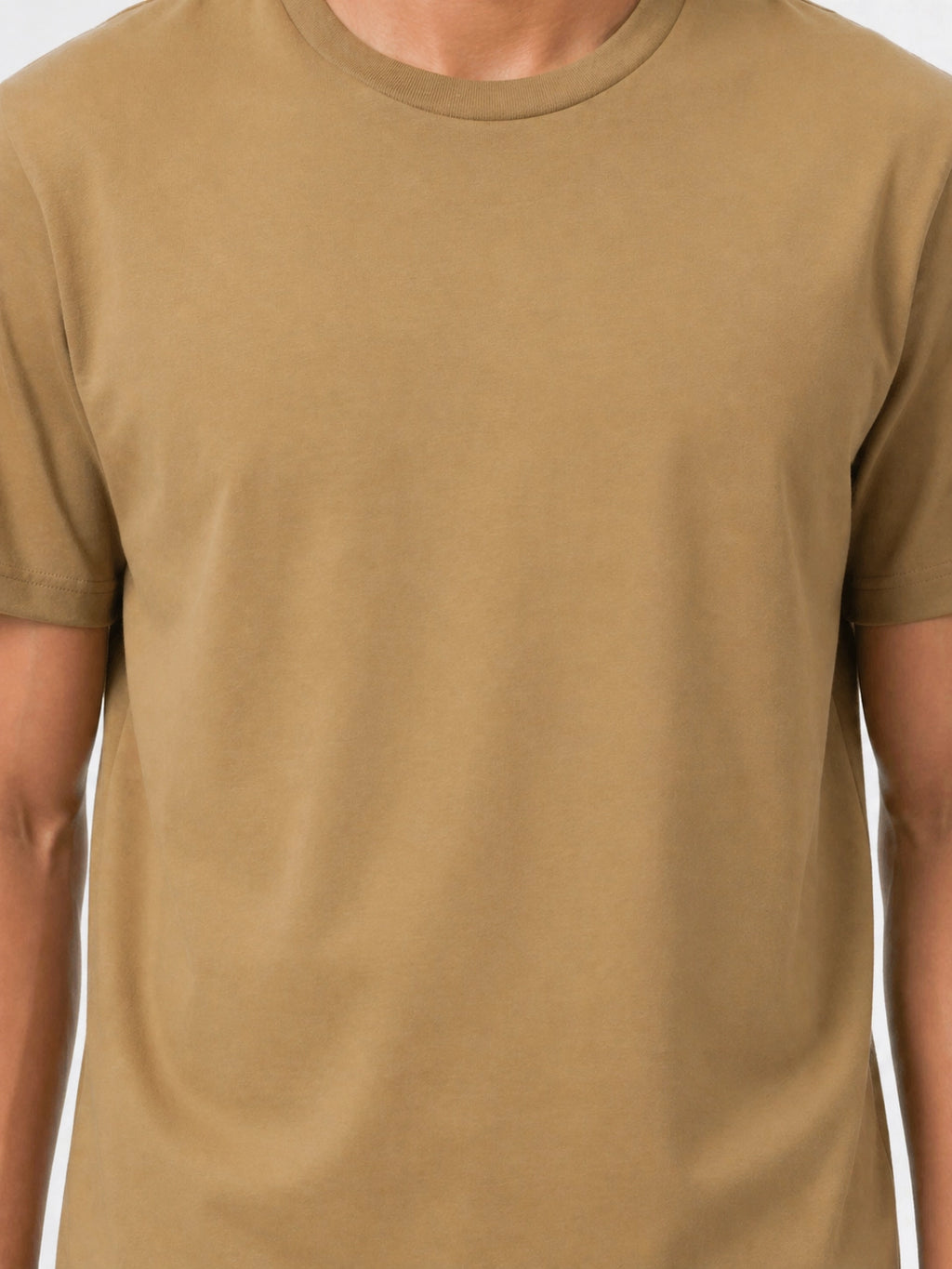 BEIGE - REGULAR FIT TSHIRT