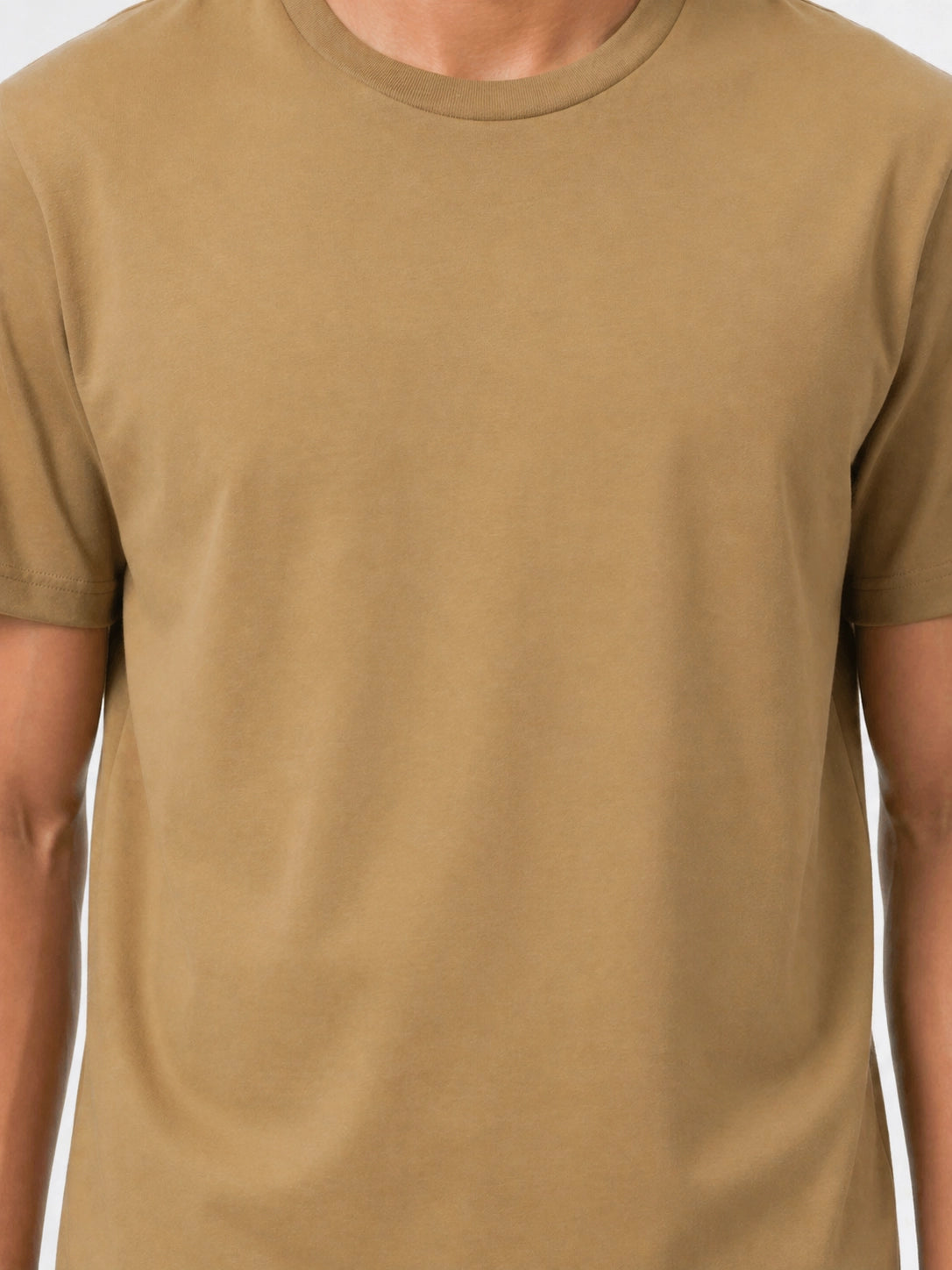 BEIGE - REGULAR FIT TSHIRT
