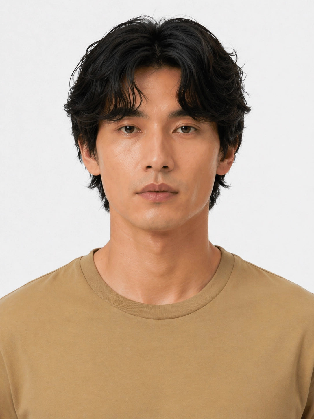 BEIGE - REGULAR FIT TSHIRT