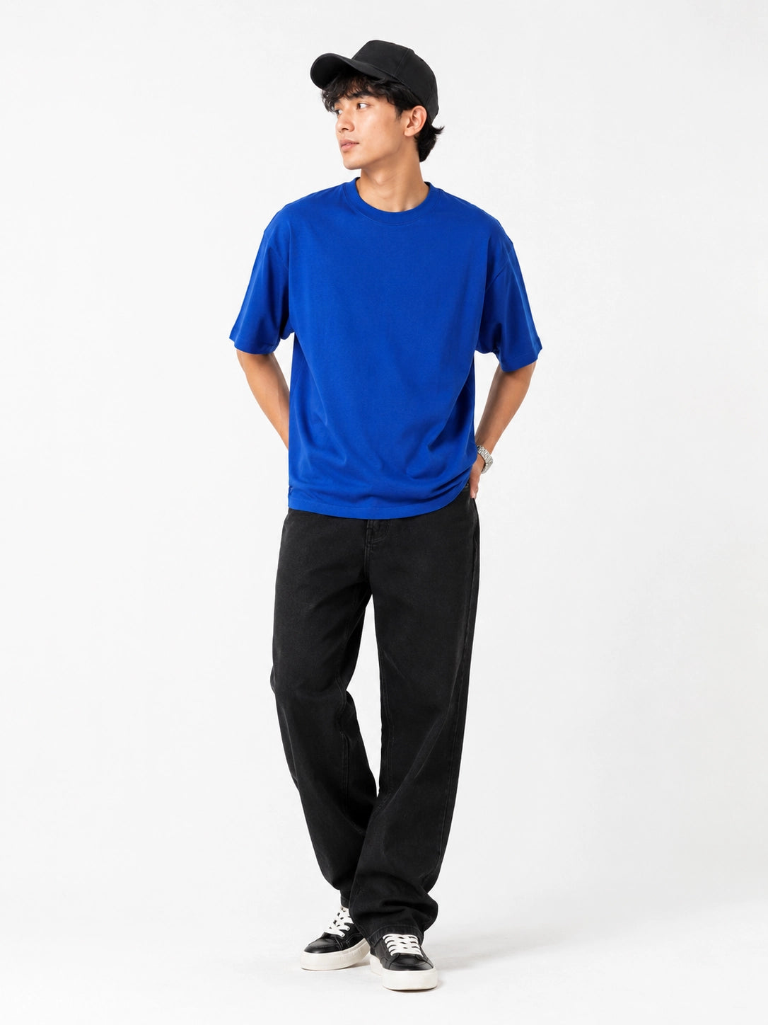 ROYAL BLUE - OVERSIZED CLASSIC T-SHIRT