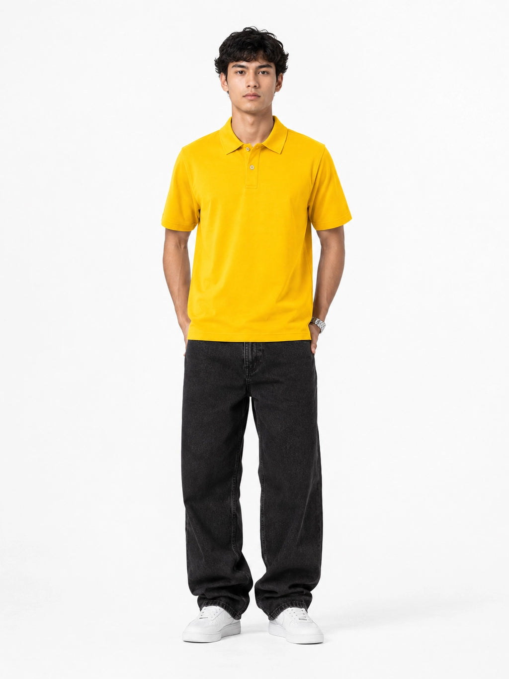 YELLOW - POLO TSHIRT