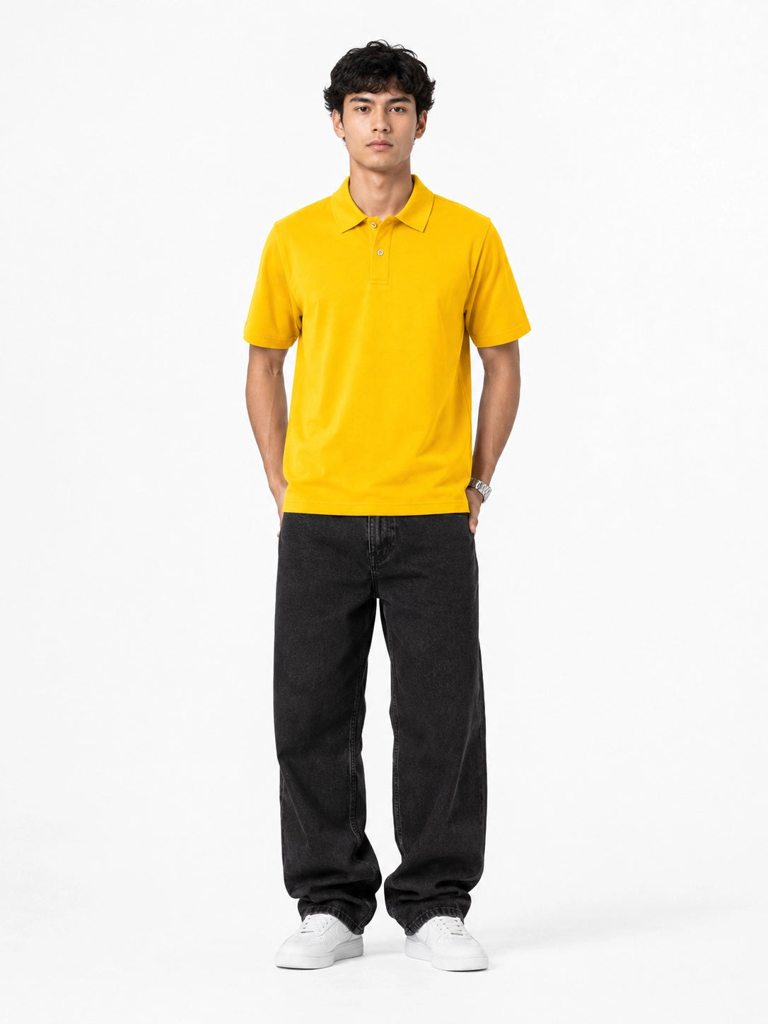 YELLOW - POLO TSHIRT