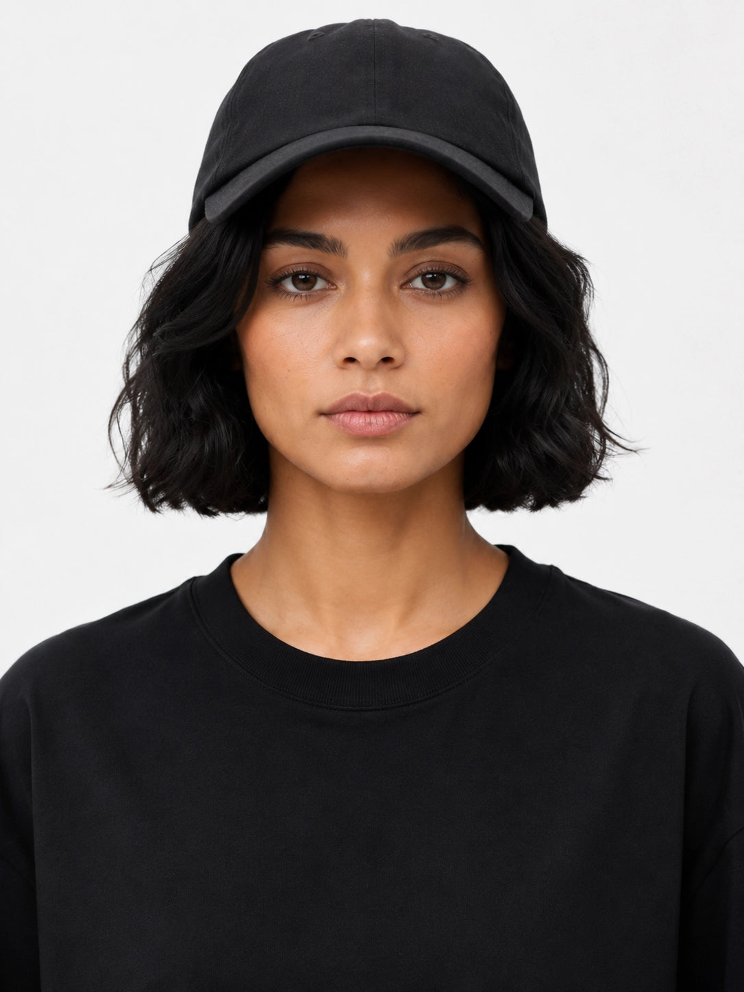 BLACK - OVERSIZED TSHIRT
