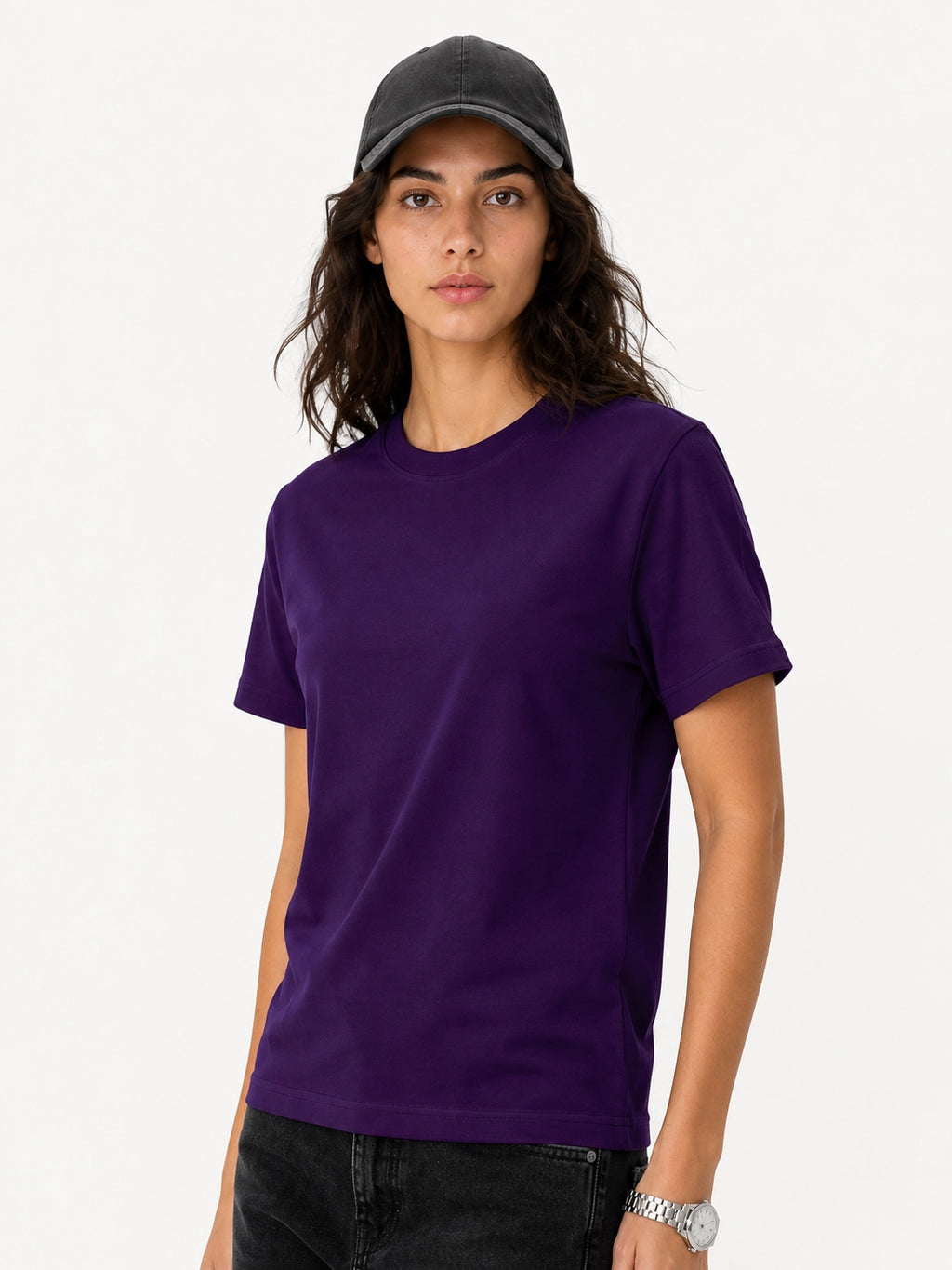 DARK PURPLE - REGULAR FIT TSHIRT