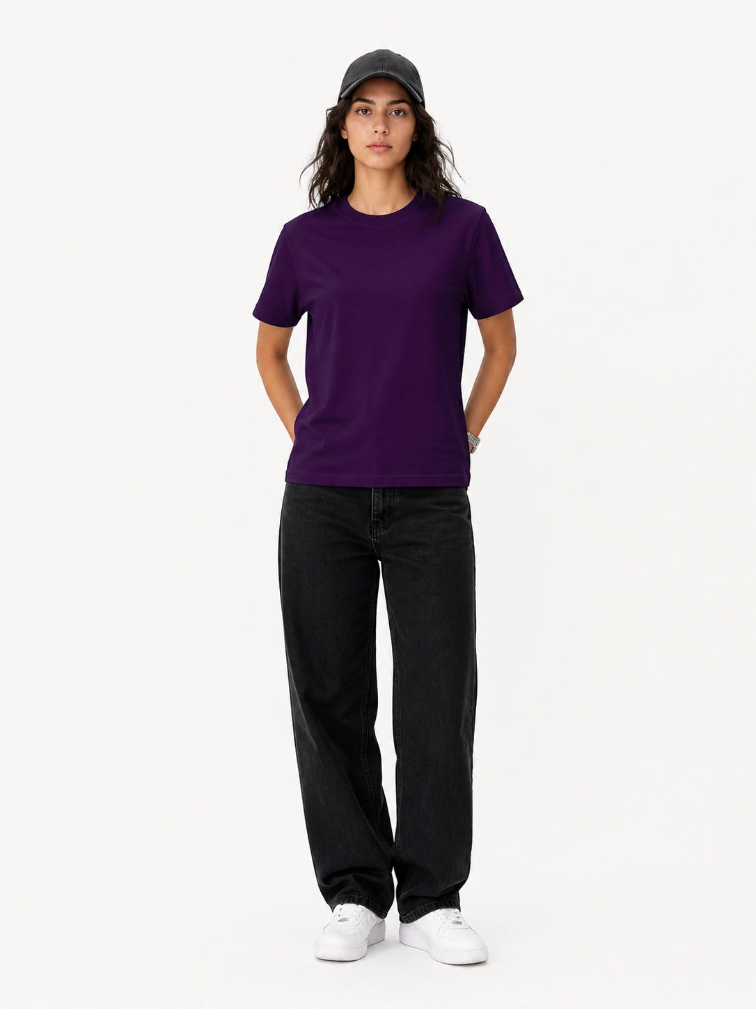 DARK PURPLE - REGULAR FIT TSHIRT