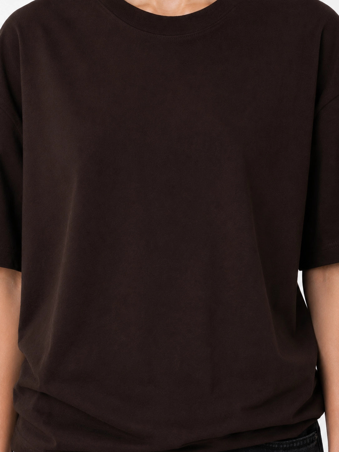 BROWN - OVERSIZED TSHIRT