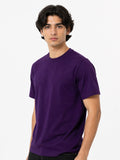 DARK PURPLE - REGULAR FIT TSHIRT