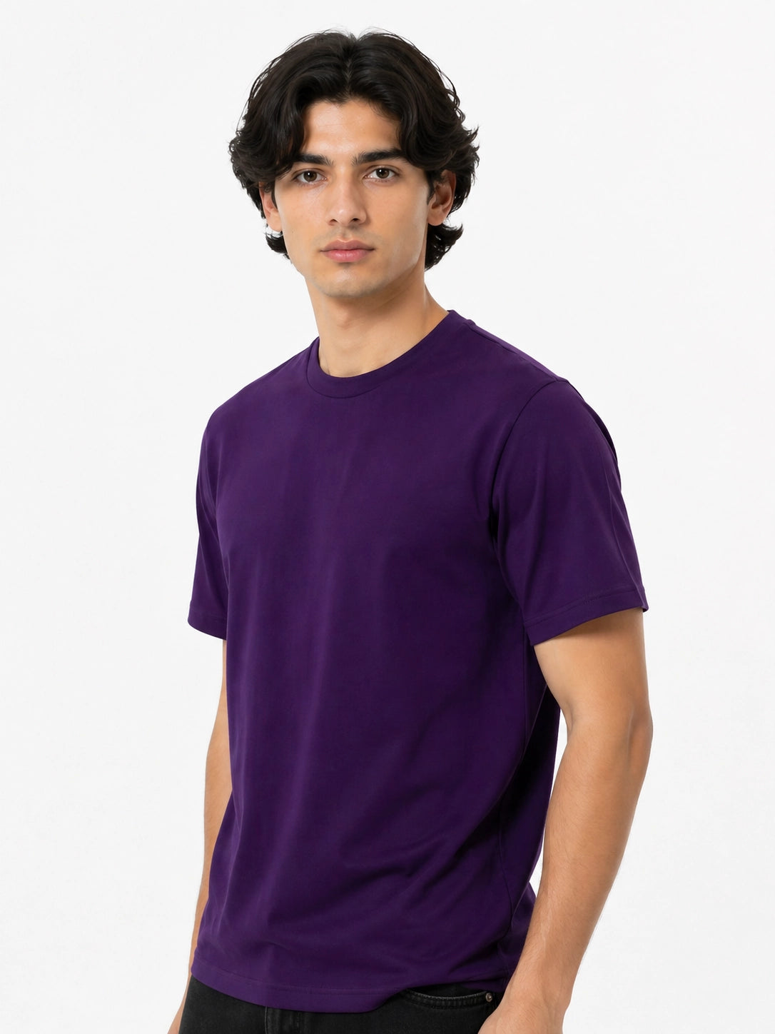 DARK PURPLE - REGULAR FIT TSHIRT