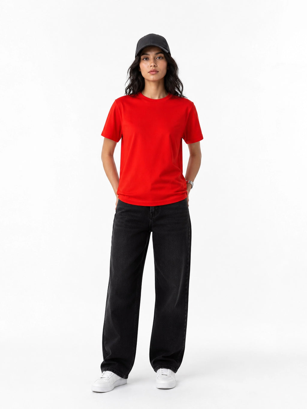 RED - REGULAR FIT TSHIRT