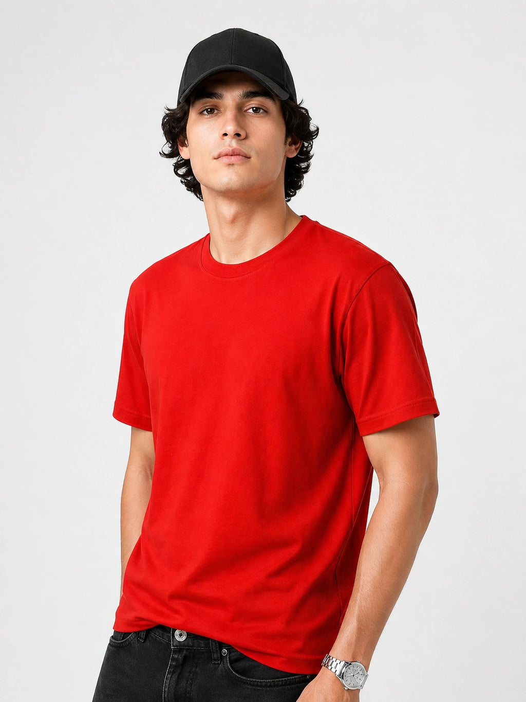 RED - REGULAR FIT TSHIRT