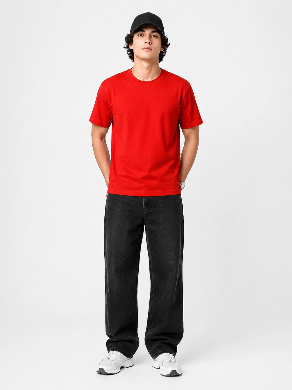 RED - REGULAR FIT TSHIRT