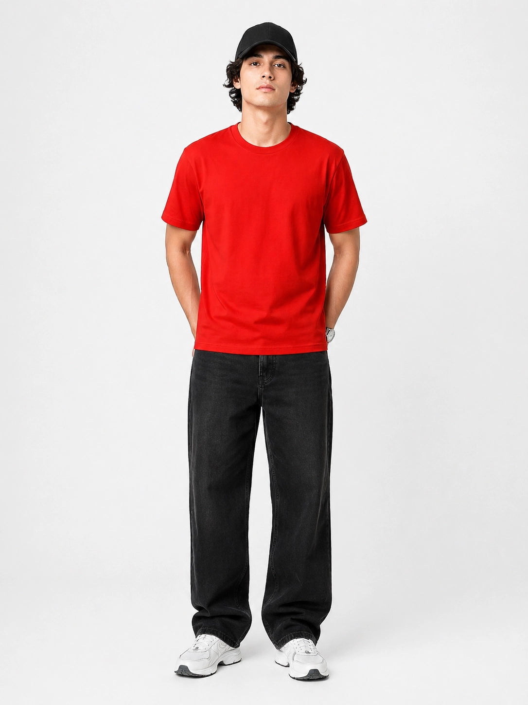 RED - REGULAR FIT TSHIRT