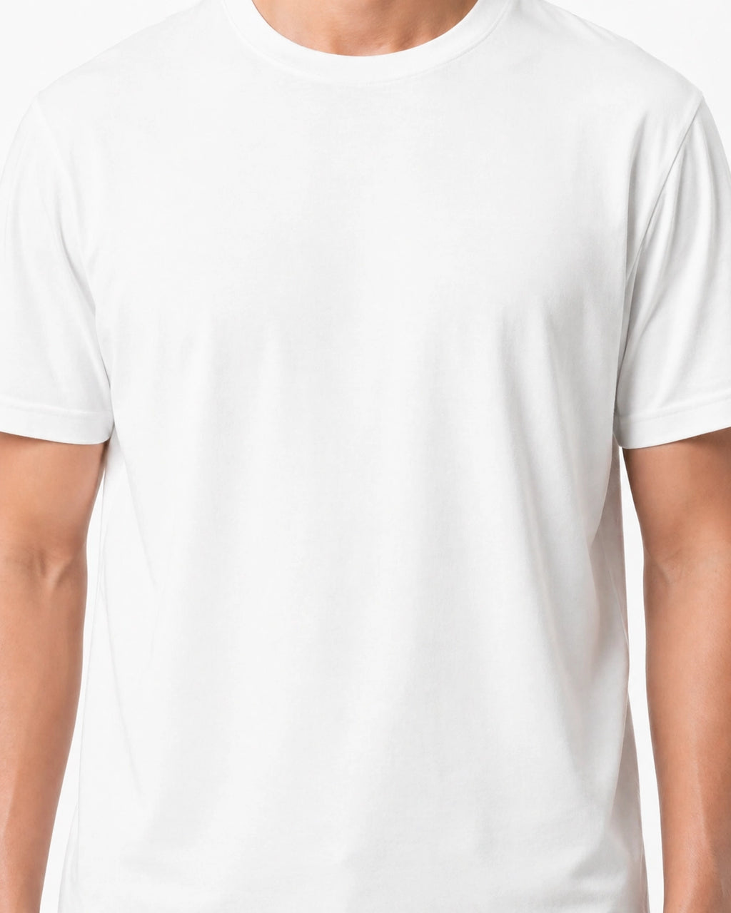 WHITE - REGULAR FIT TSHIRT