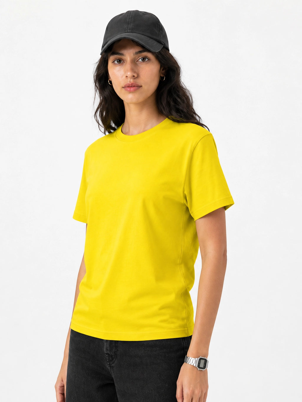 YELLOW - REGULAR FIT TSHIRT