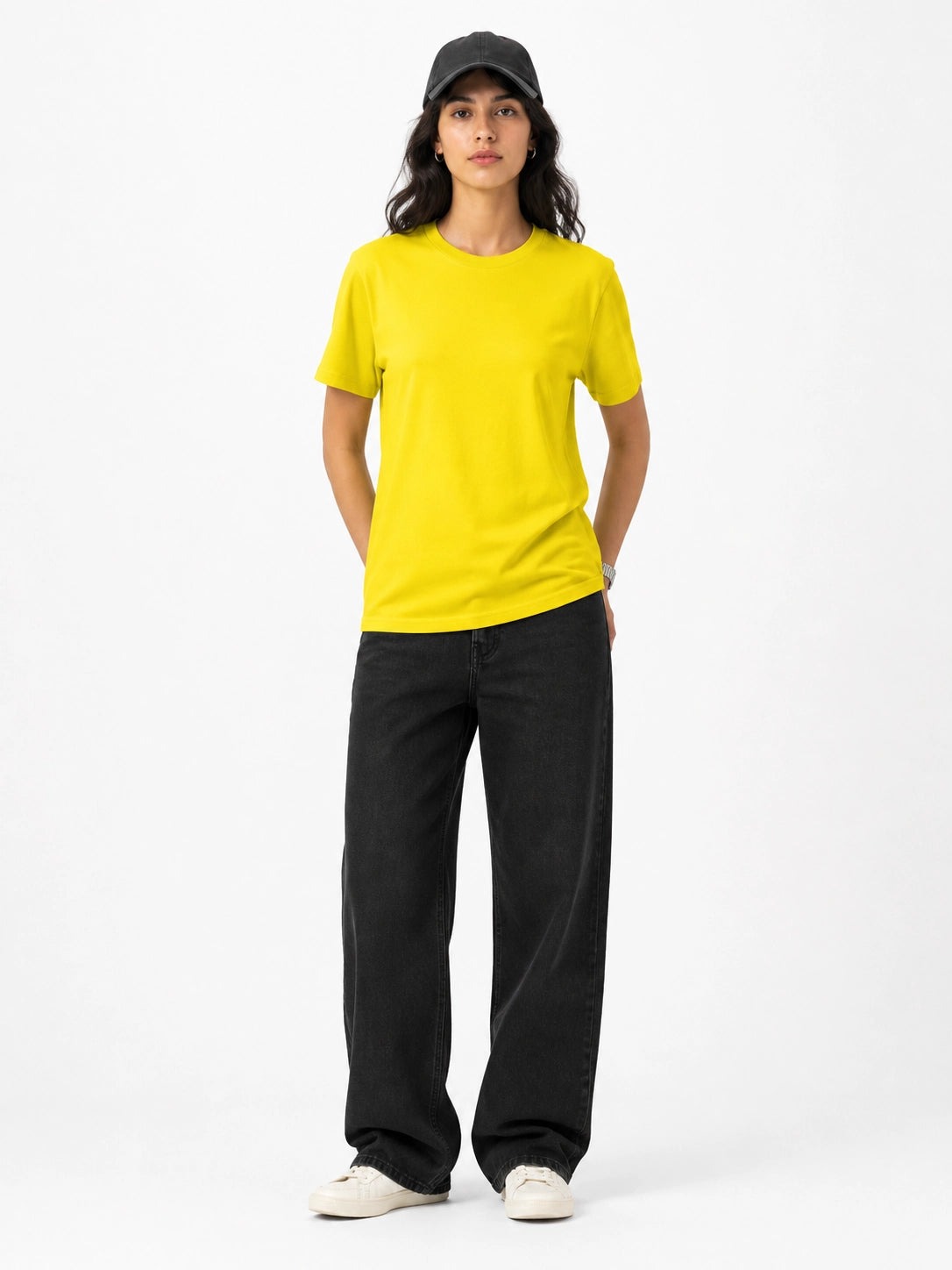 YELLOW - REGULAR FIT TSHIRT