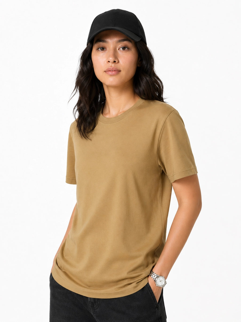 BEIGE - REGULAR FIT TSHIRT