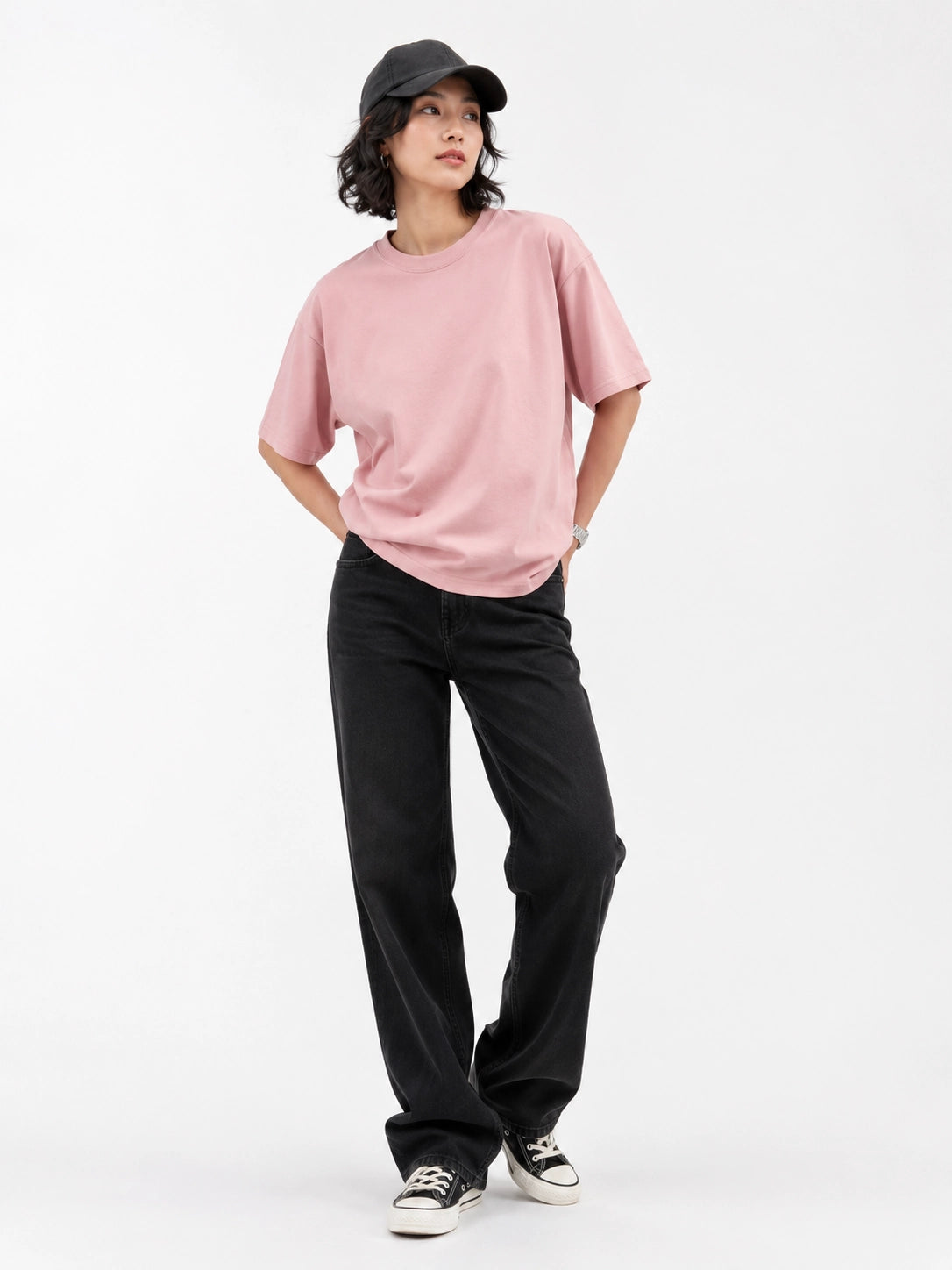 PINK - OVERSIZED TSHIRT