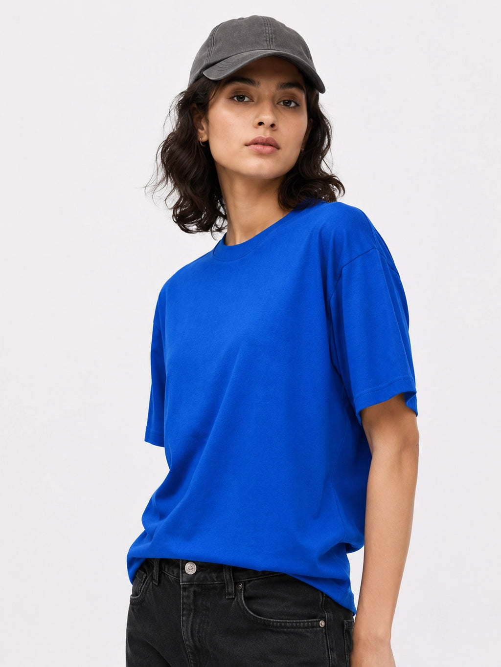 ROYAL BLUE - OVERSIZED TSHIRT