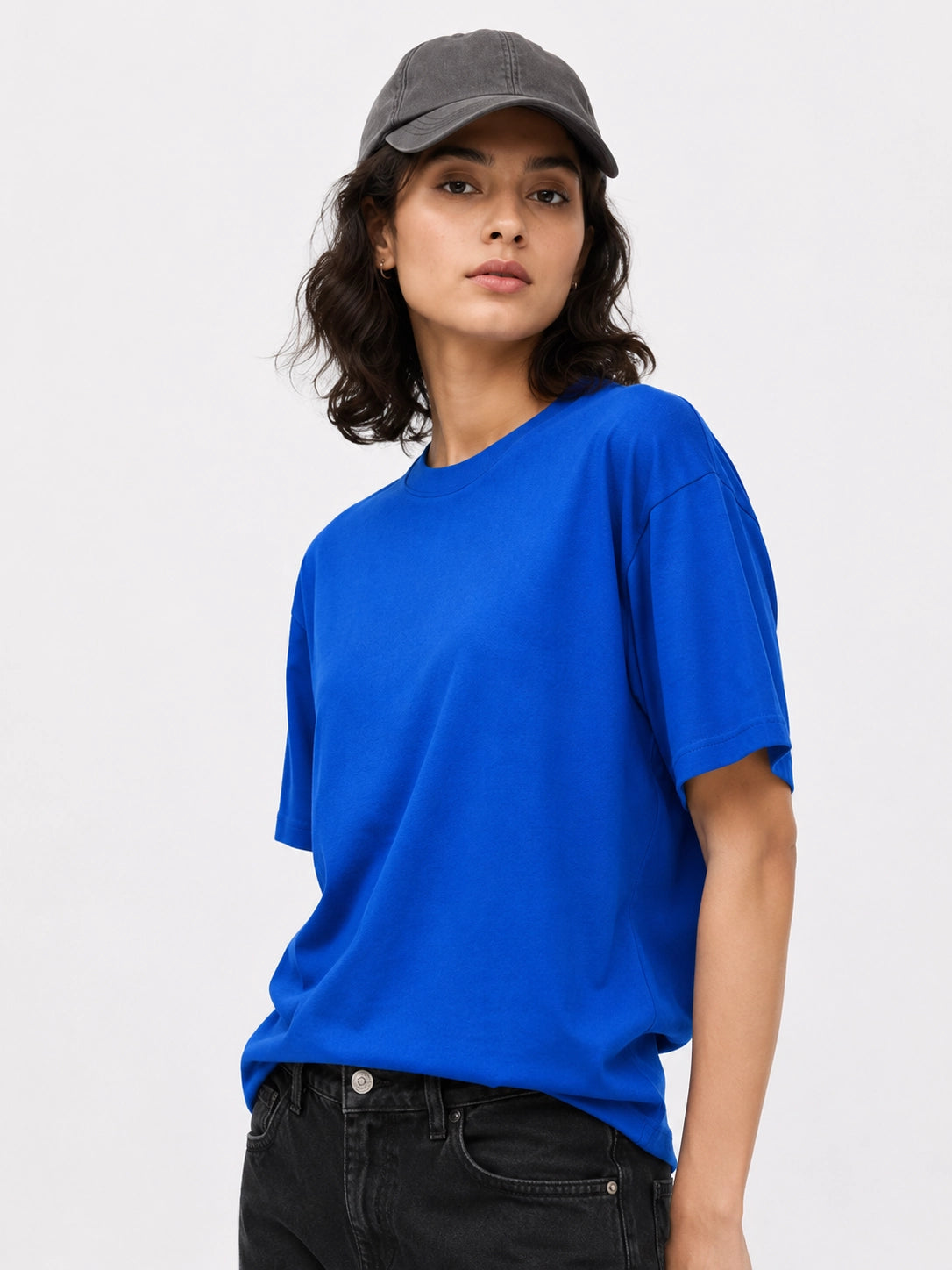 ROYAL BLUE - OVERSIZED TSHIRT