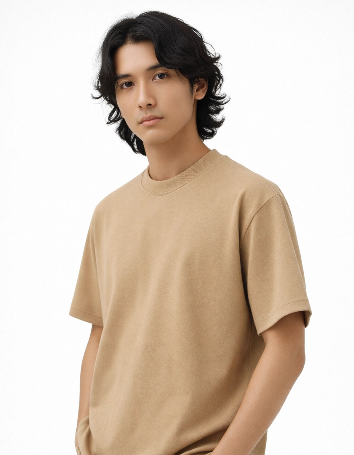 BEIGE - OVERSIZED TSHIRT