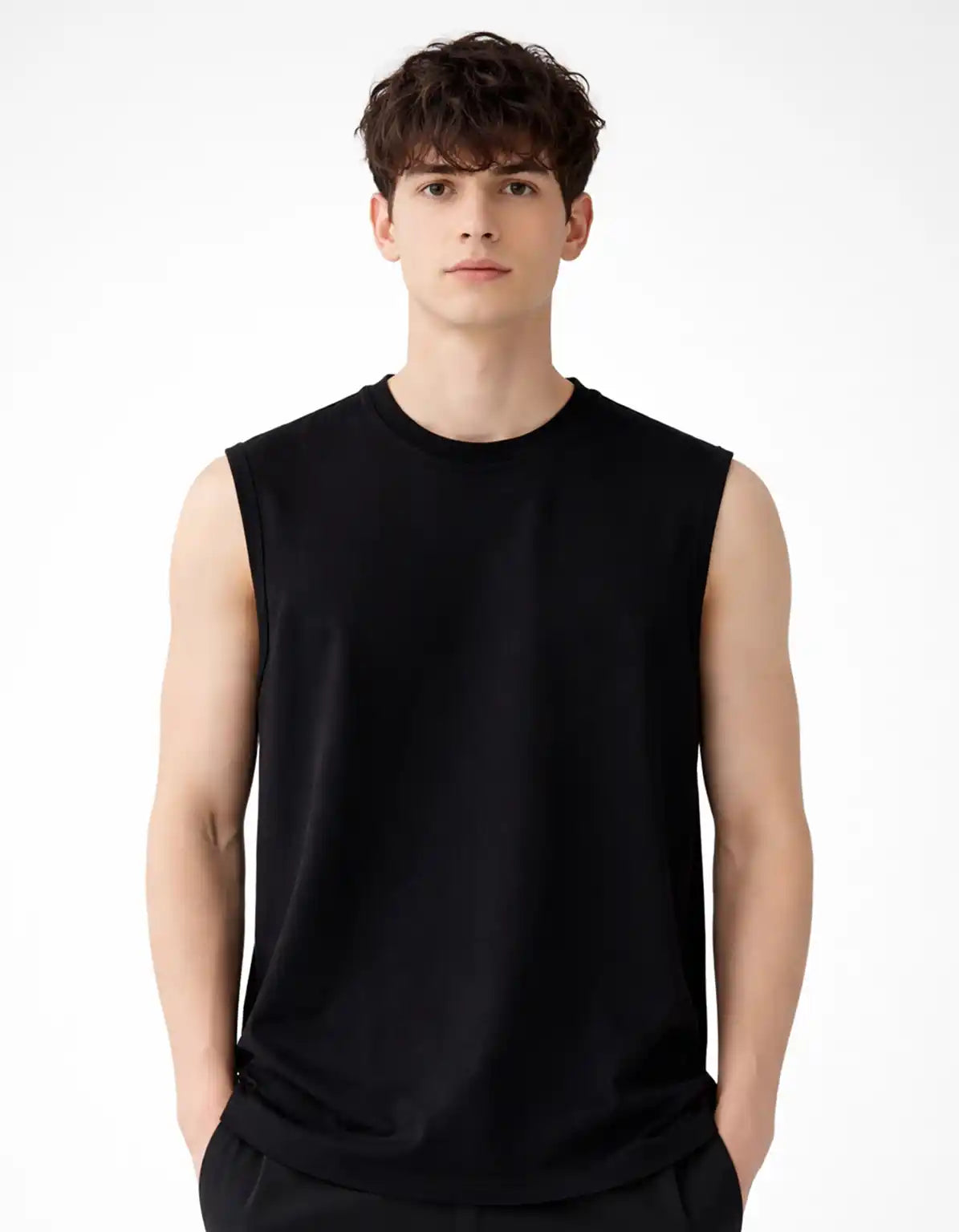 BLACK - TANK TOP  Tank tops