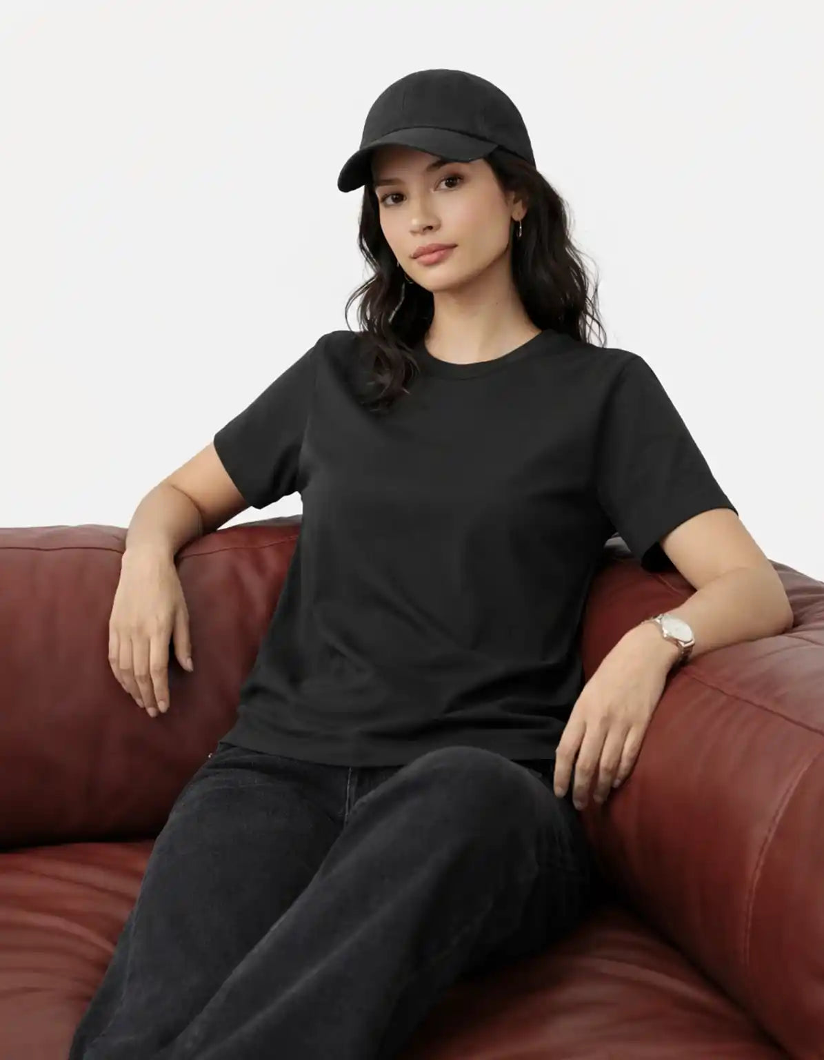BLACK - REGULAR  TSHIRT  TShirts