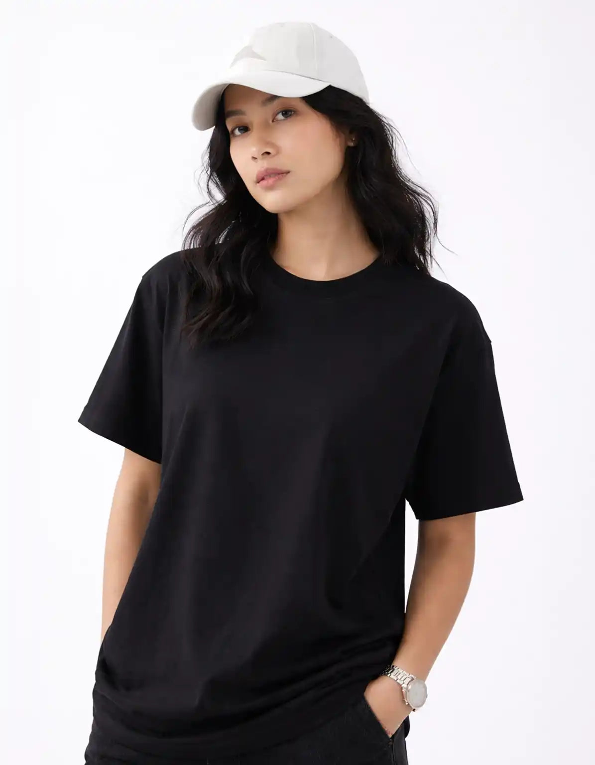 BLACK - OVERSIZED TSHIRT  Oversized Tshirts