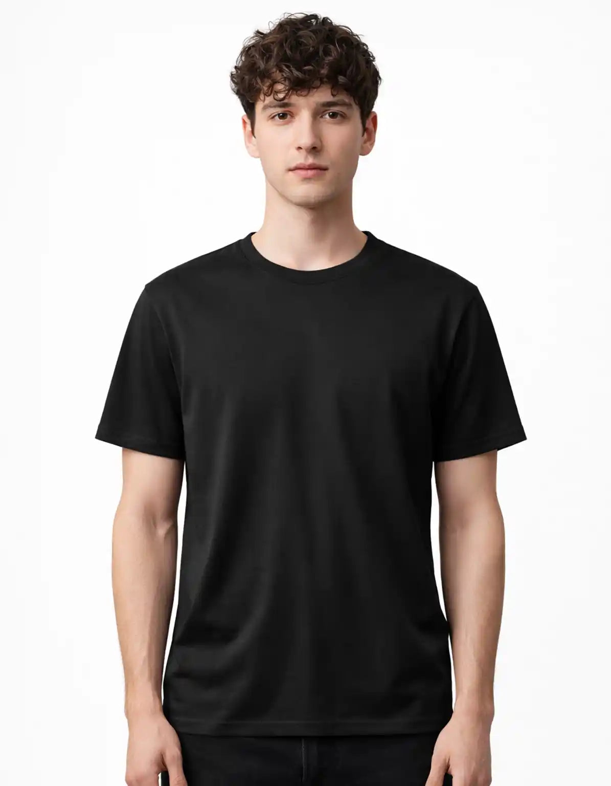 BLACK - REGULAR TSHIRT  TShirts