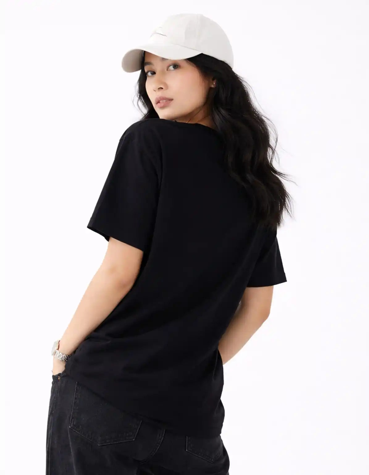 BLACK - OVERSIZED TSHIRT  Oversized Tshirts