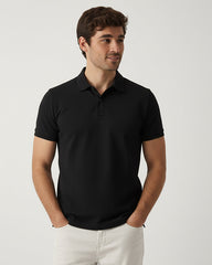 Classic Black Men’s Polo T-Shirt