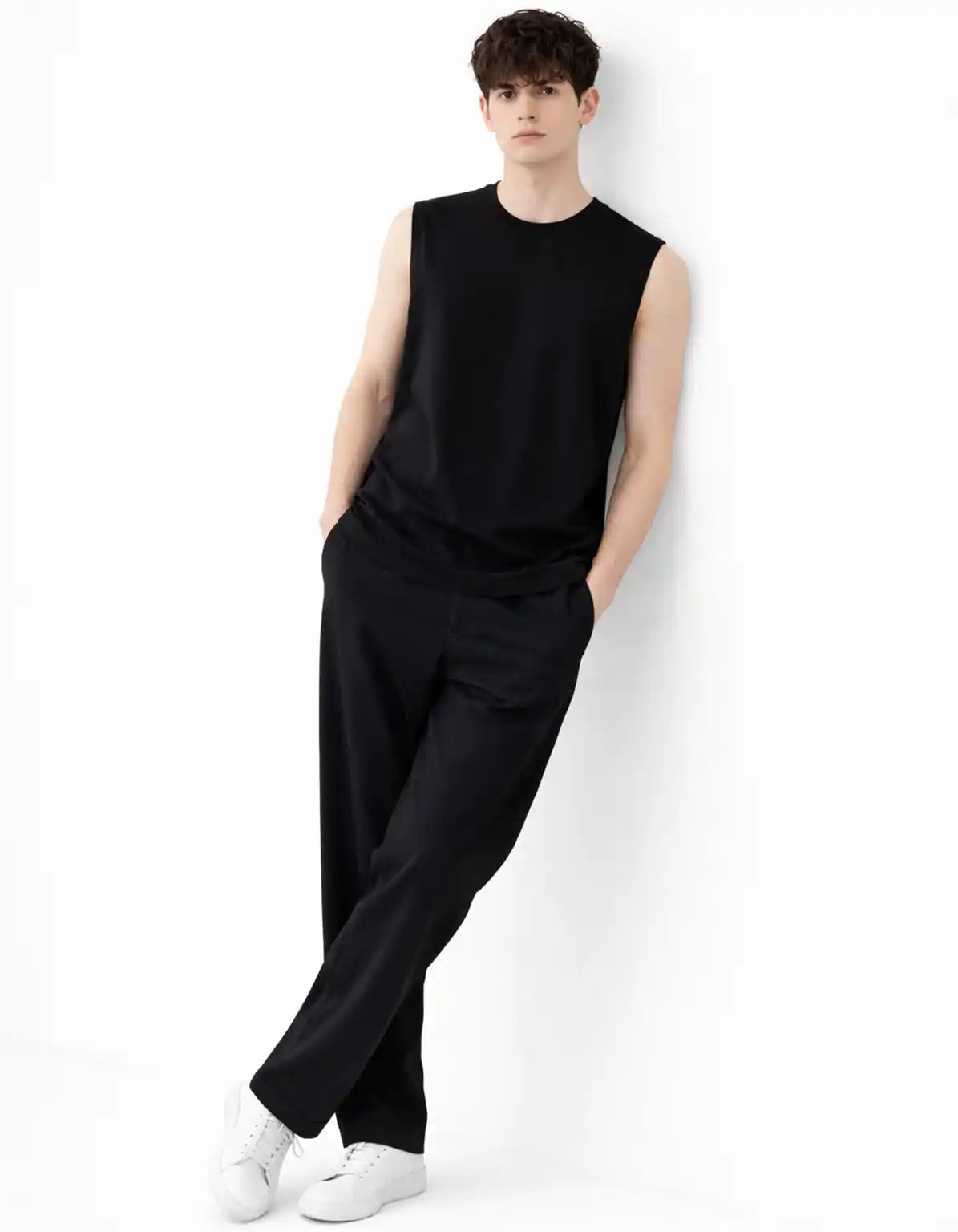 BLACK - TANK TOP  Tank tops