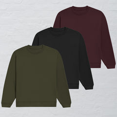 Bold Basics 3-Pack – Black, Green & Navy