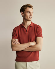 Brick Red Men’s Polo T-Shirt