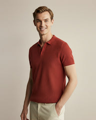 Brick Red Men’s Polo T-Shirt