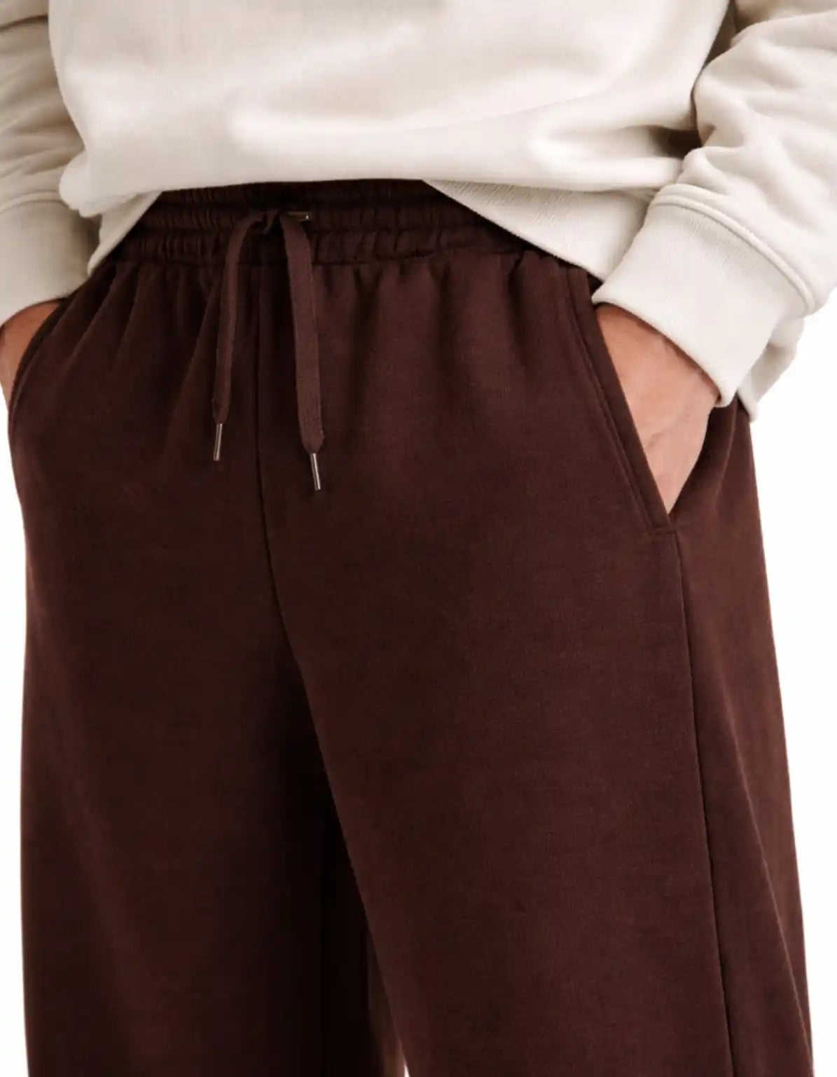 CHOCOLATE BROWN - PREMIUM GAUGE SWEATPANT  Sweatpants