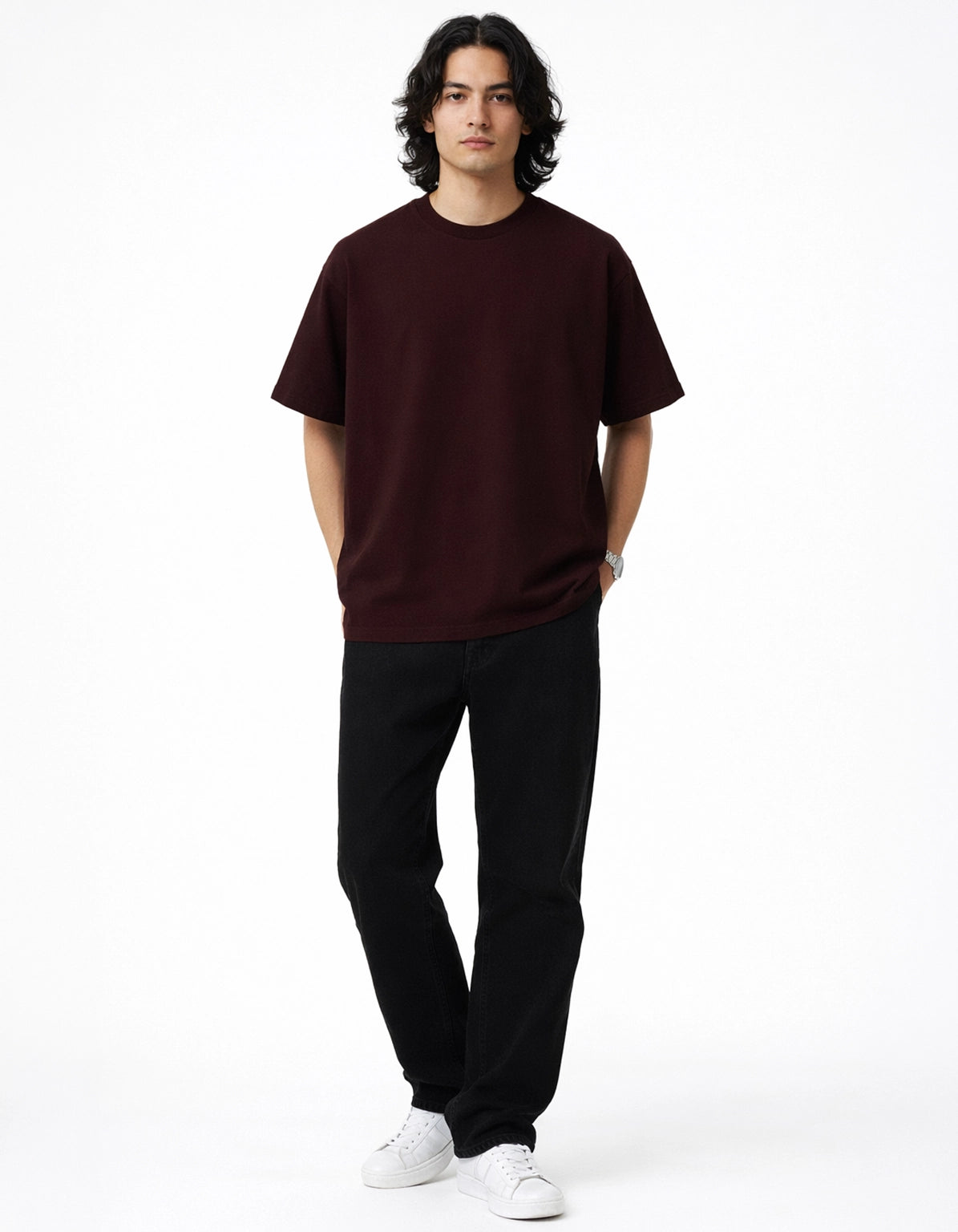 CHOCOLATE BROWN - OVERSIZED TSHIRT