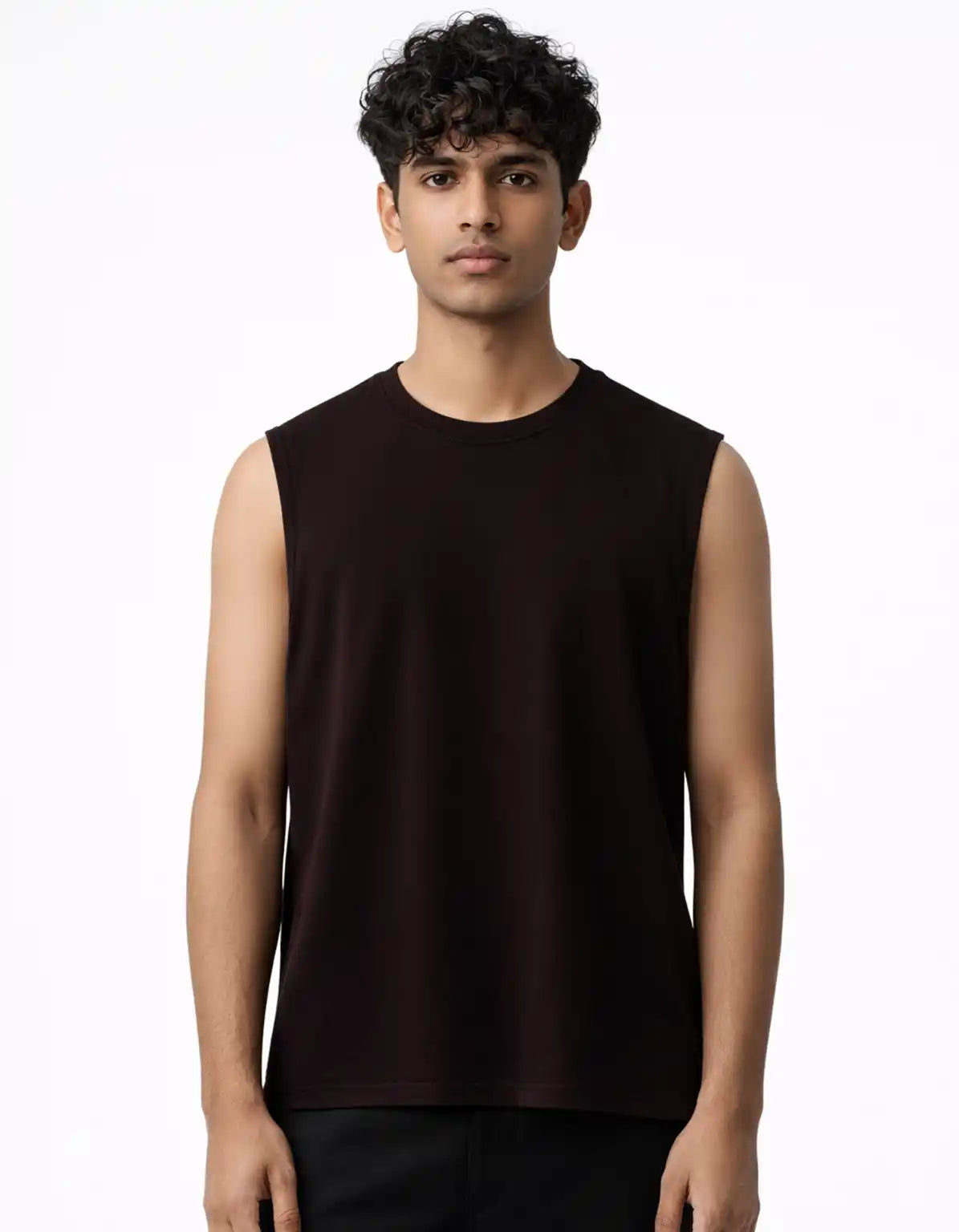 Coffee Brown - Tank top  Tank tops
