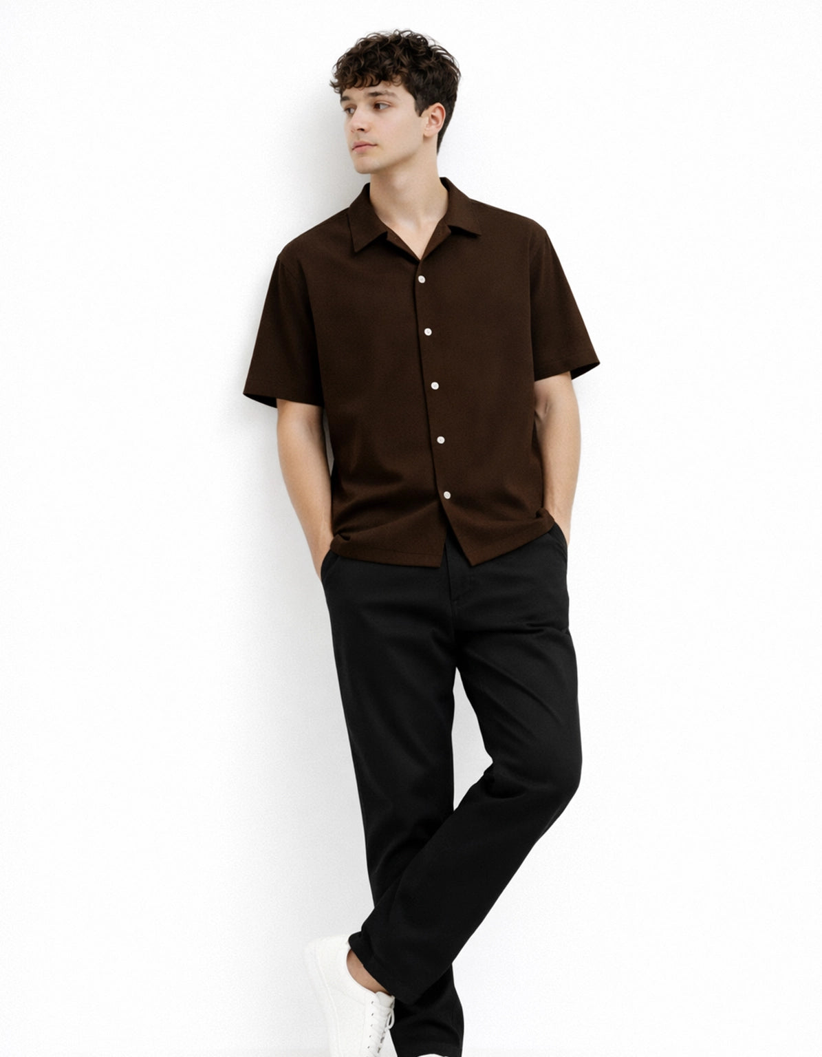 Chocolate Brown - Box Fit Shirt  Box Fit Shirts
