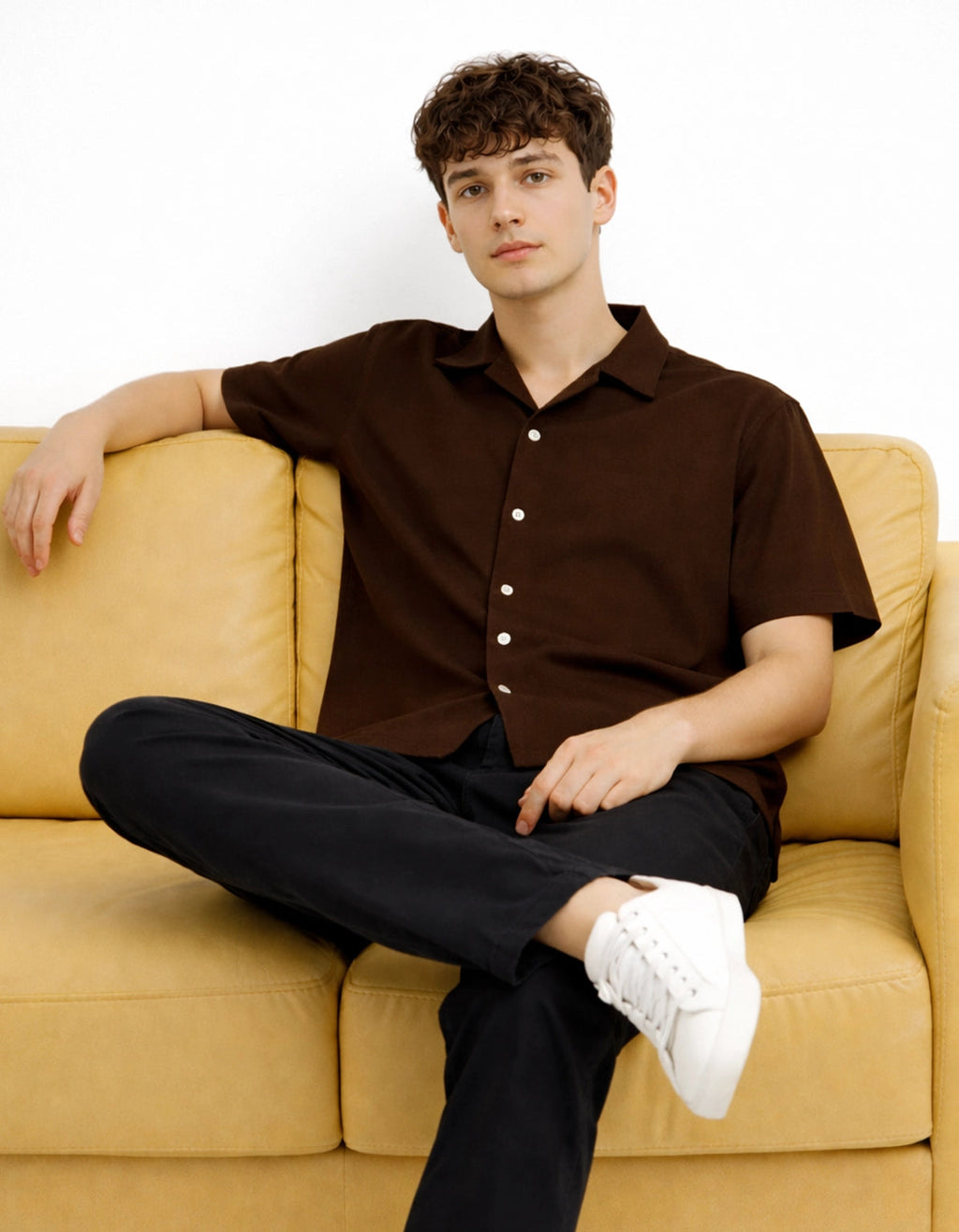 Chocolate Brown - Box Fit Shirt  Box Fit Shirts