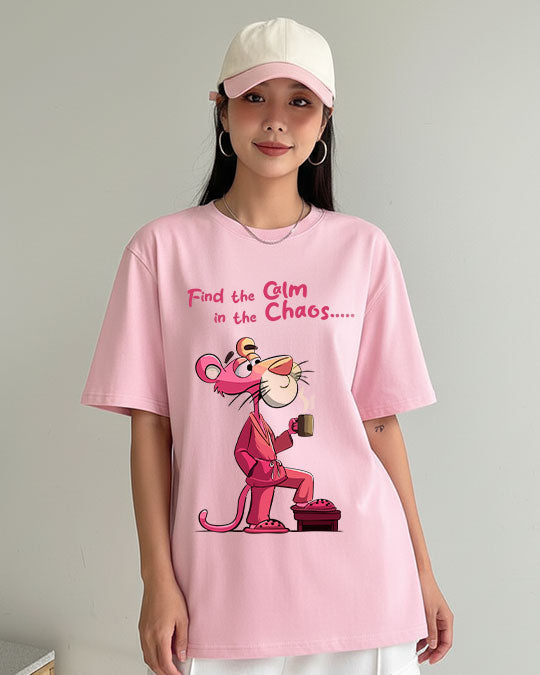 Calm N Chaos - Oversized Classic T-Shirt  Oversized Tees