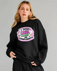 I Accept C.C.C - Unisex Oversized Sweatshirt