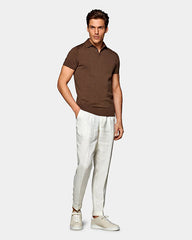 Coffee Brown Men’s Polo T-Shirt