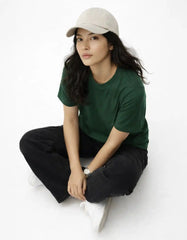 DARK GREEN - REGULAR  TSHIRT  TShirts