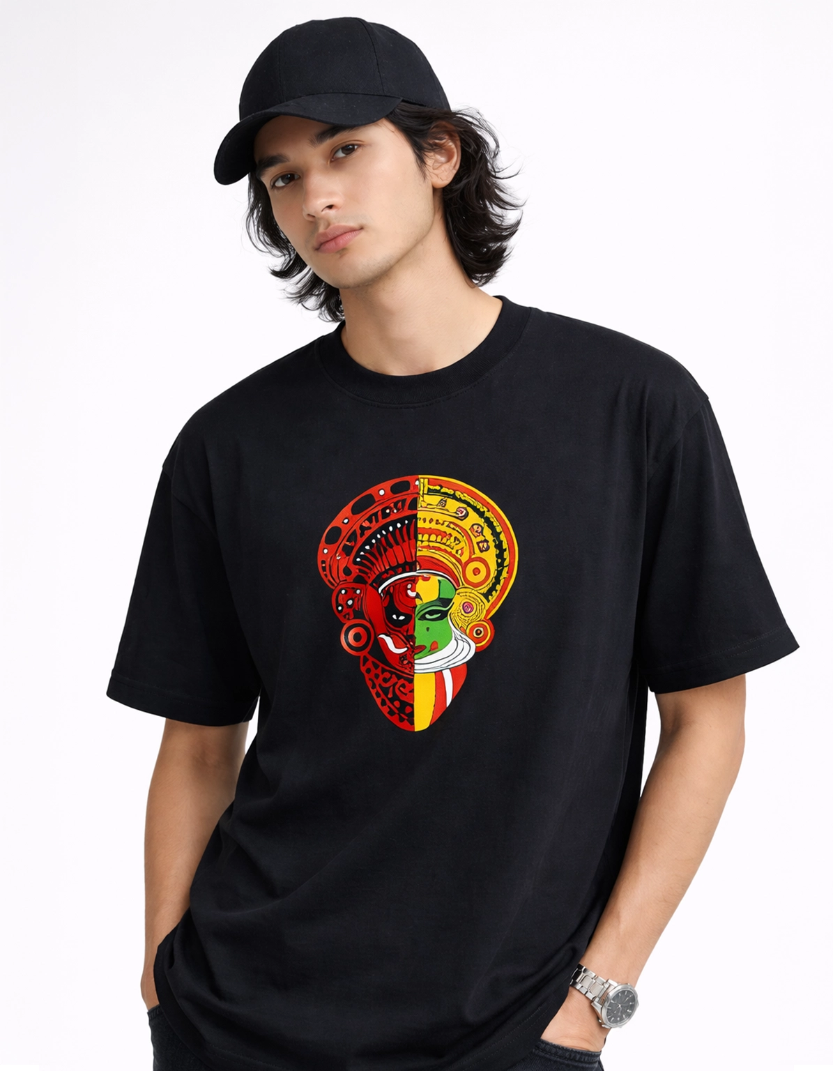 MASK OF DUALITY - OVERSIZED TSHIRT  Oversized Tshirts