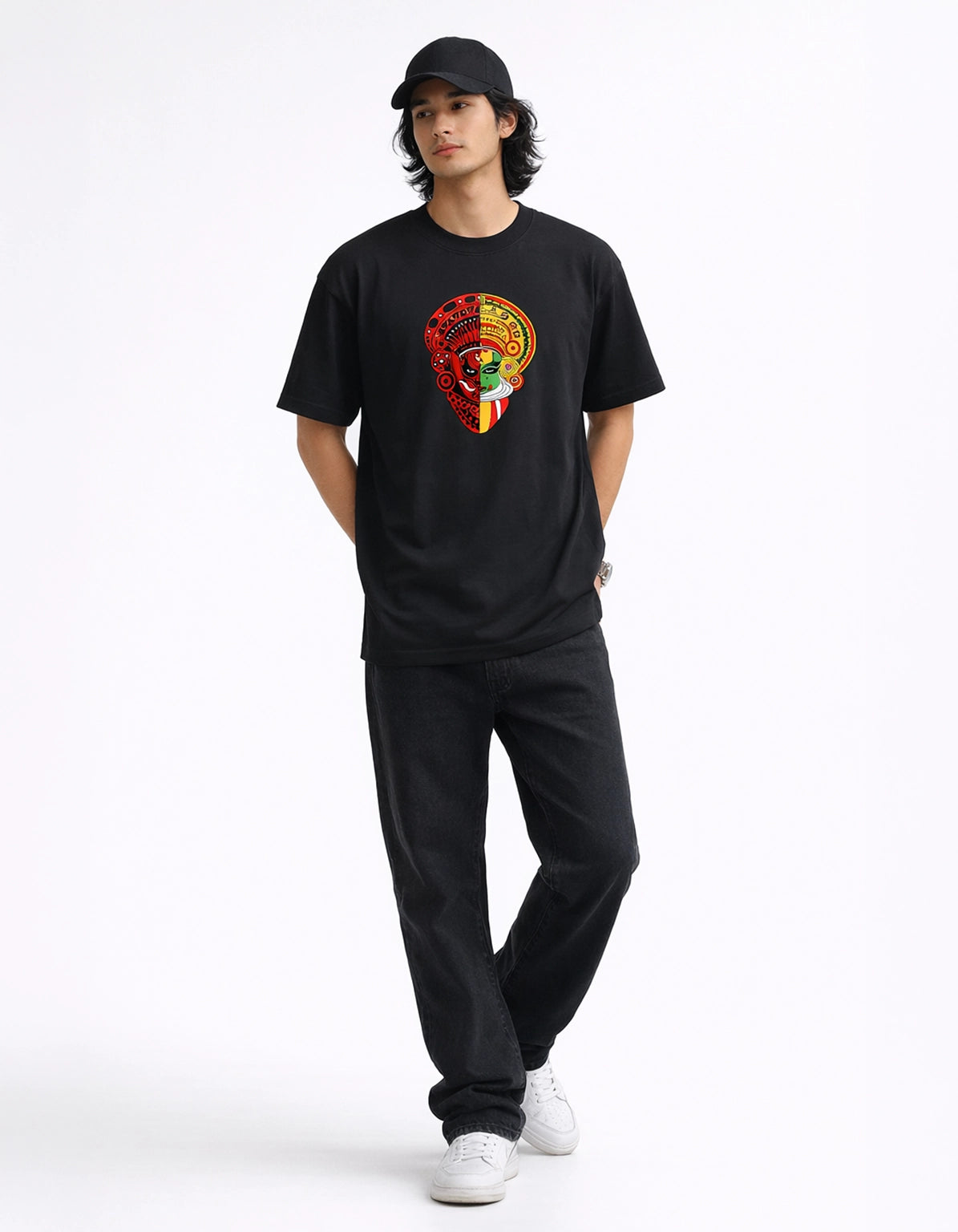 MASK OF DUALITY - OVERSIZED TSHIRT  Oversized Tshirts