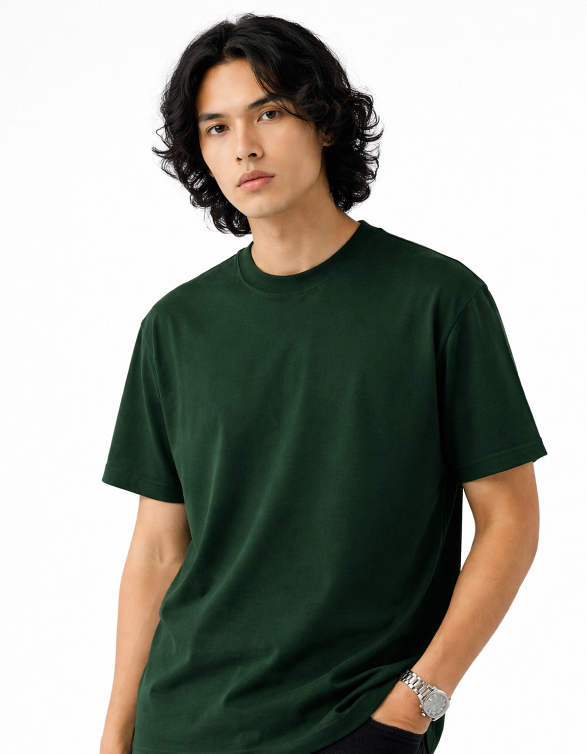DARK GREEN - OVERSIZED TSHIRT